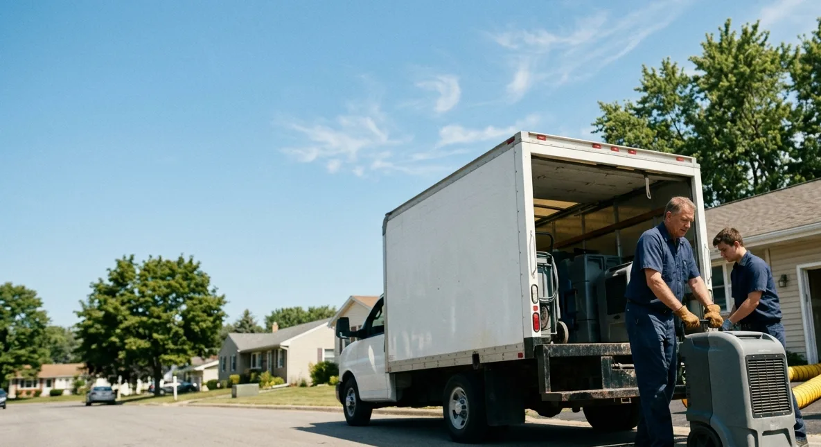 Water Damage Cleanup in Grammer, IN near me